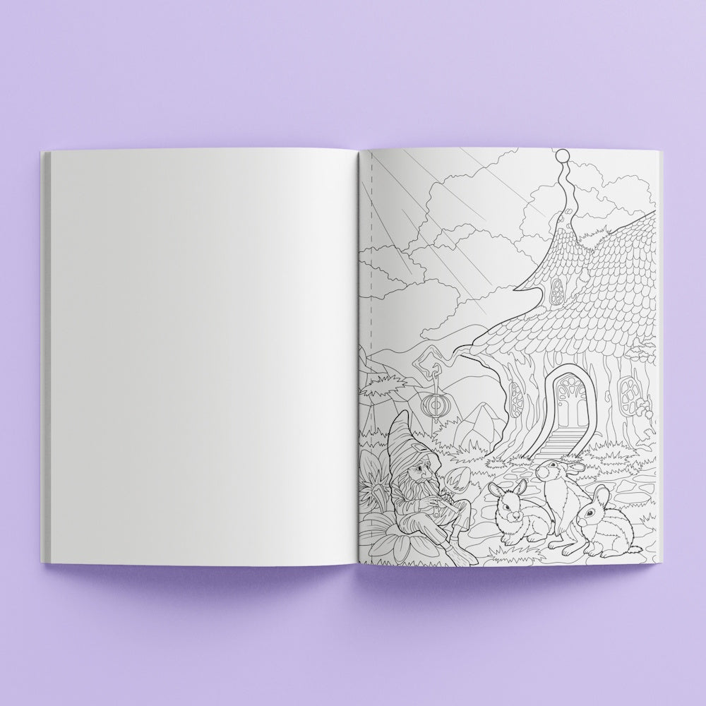 Art Maker Colouring Book - Enchanted