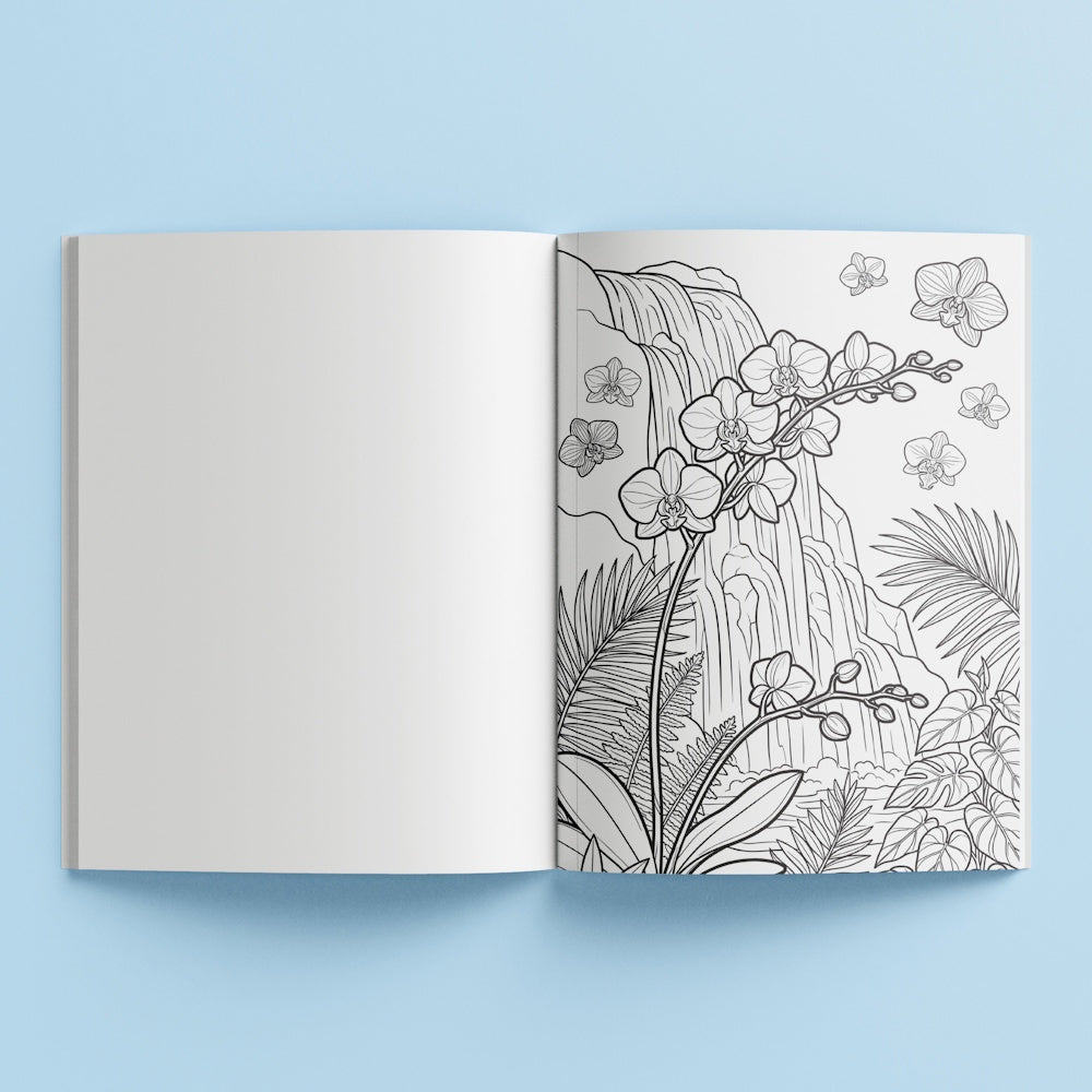 Art Maker Colouring Book - Floral Symphony