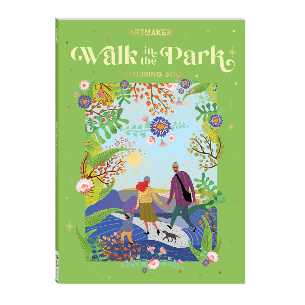 Art Maker Colouring Book - Walk in the Park