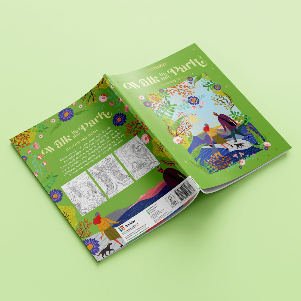 Art Maker Colouring Book - Walk in the Park
