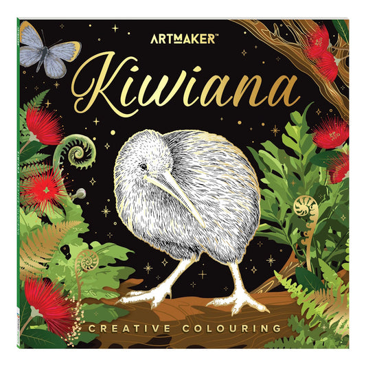 Art Maker Creative Colouring Book - Kiwiana