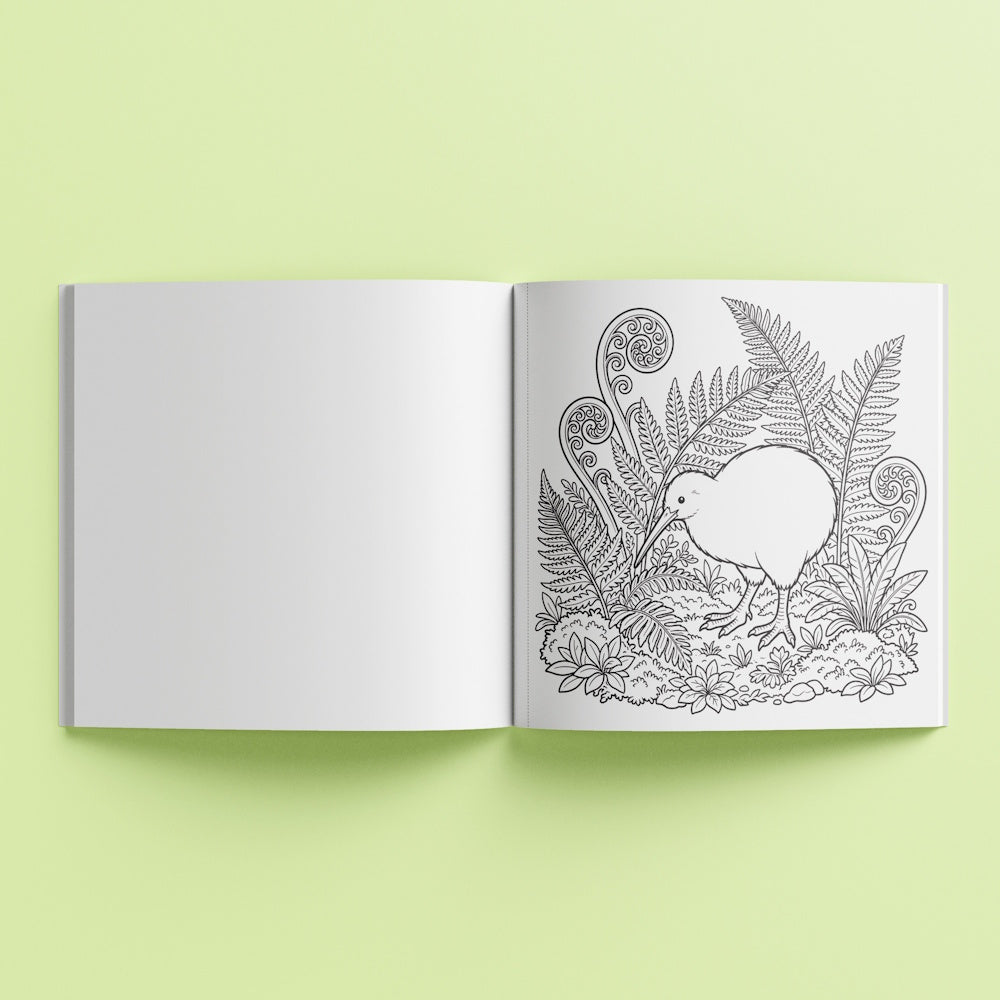 Art Maker Creative Colouring Book - Kiwiana