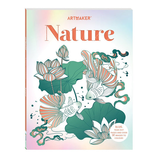 Art Maker Colouring Book - Nature
