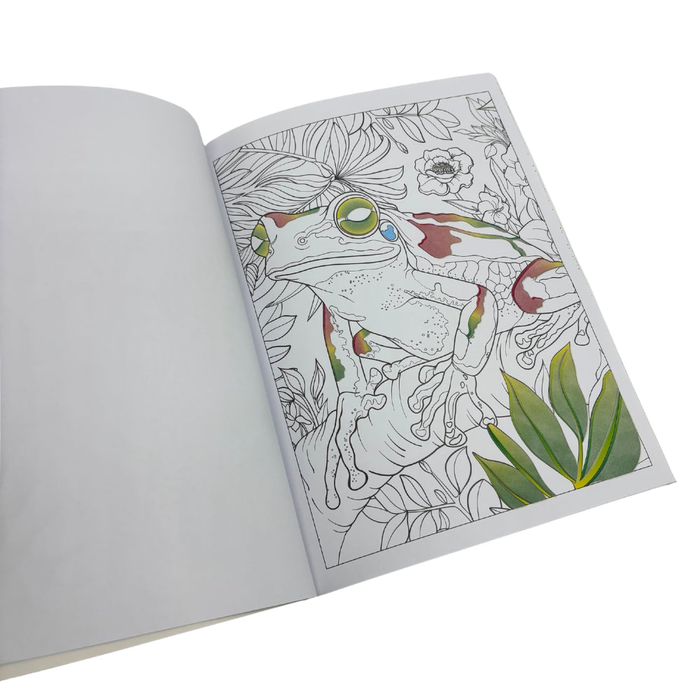 Art Maker Pop Velvet Colouring Book - Animals