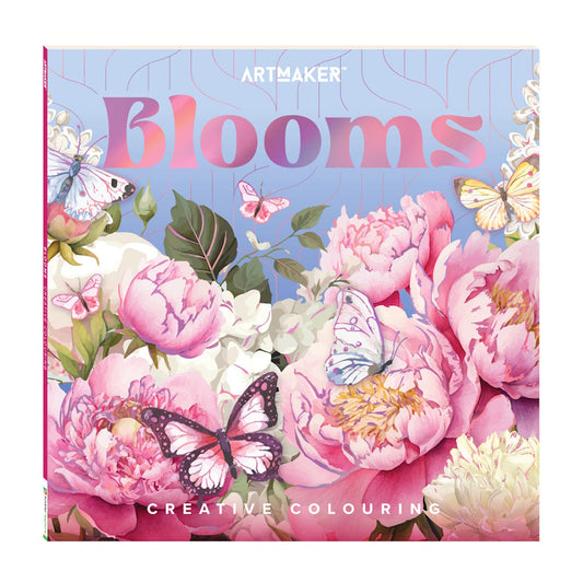 Art Maker Creative Colouring Book - Blooms