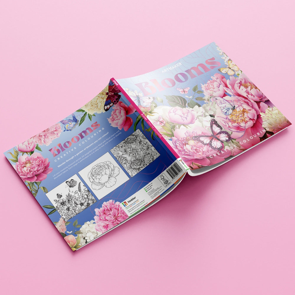 Art Maker Creative Colouring Book - Blooms
