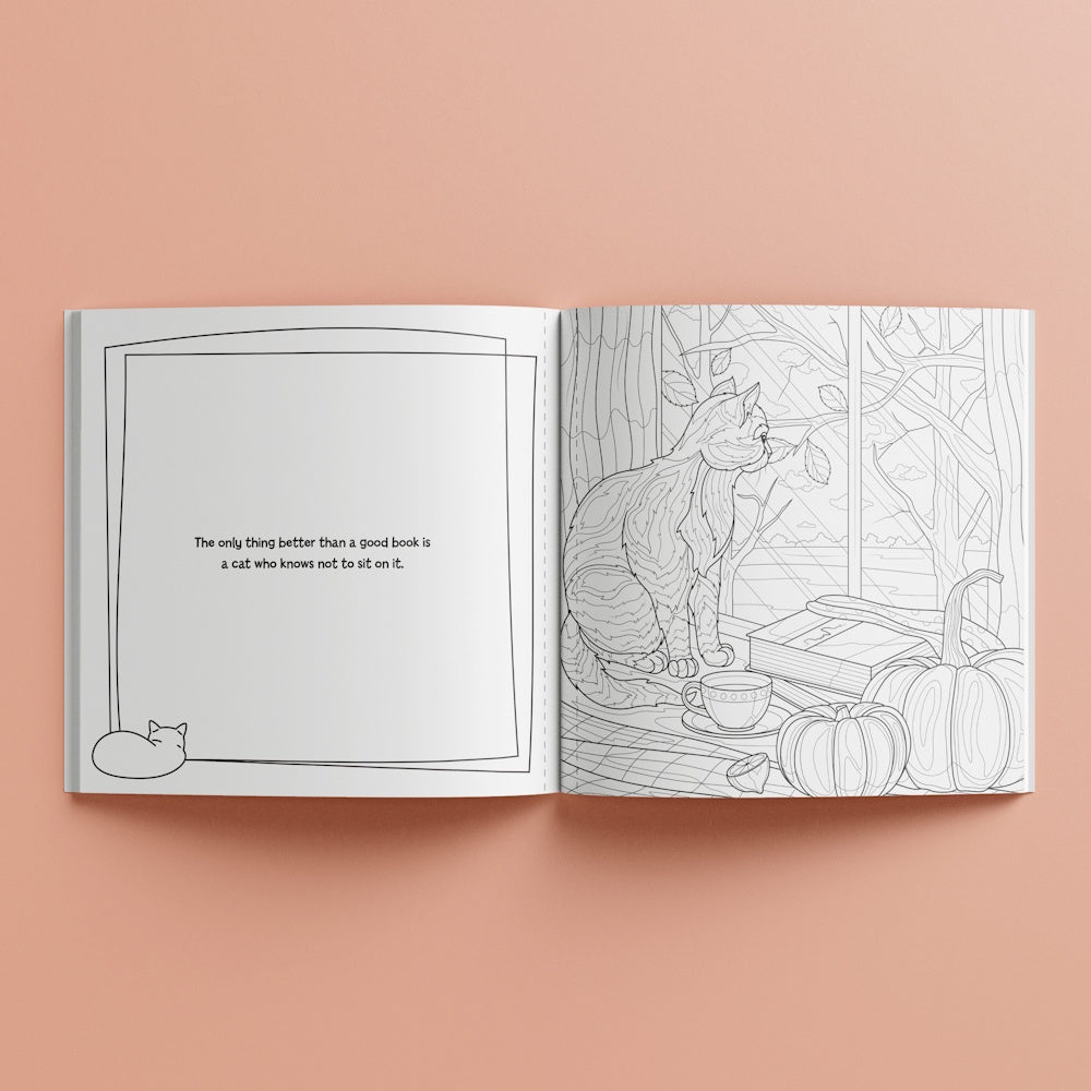 Art Maker Creative Colouring - Books & Cats