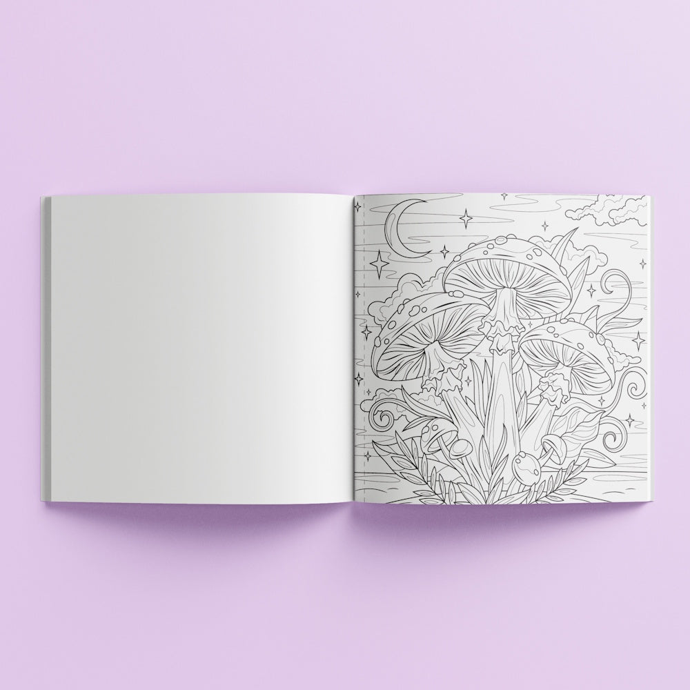 Art Maker Creative Colouring Book - Twilight