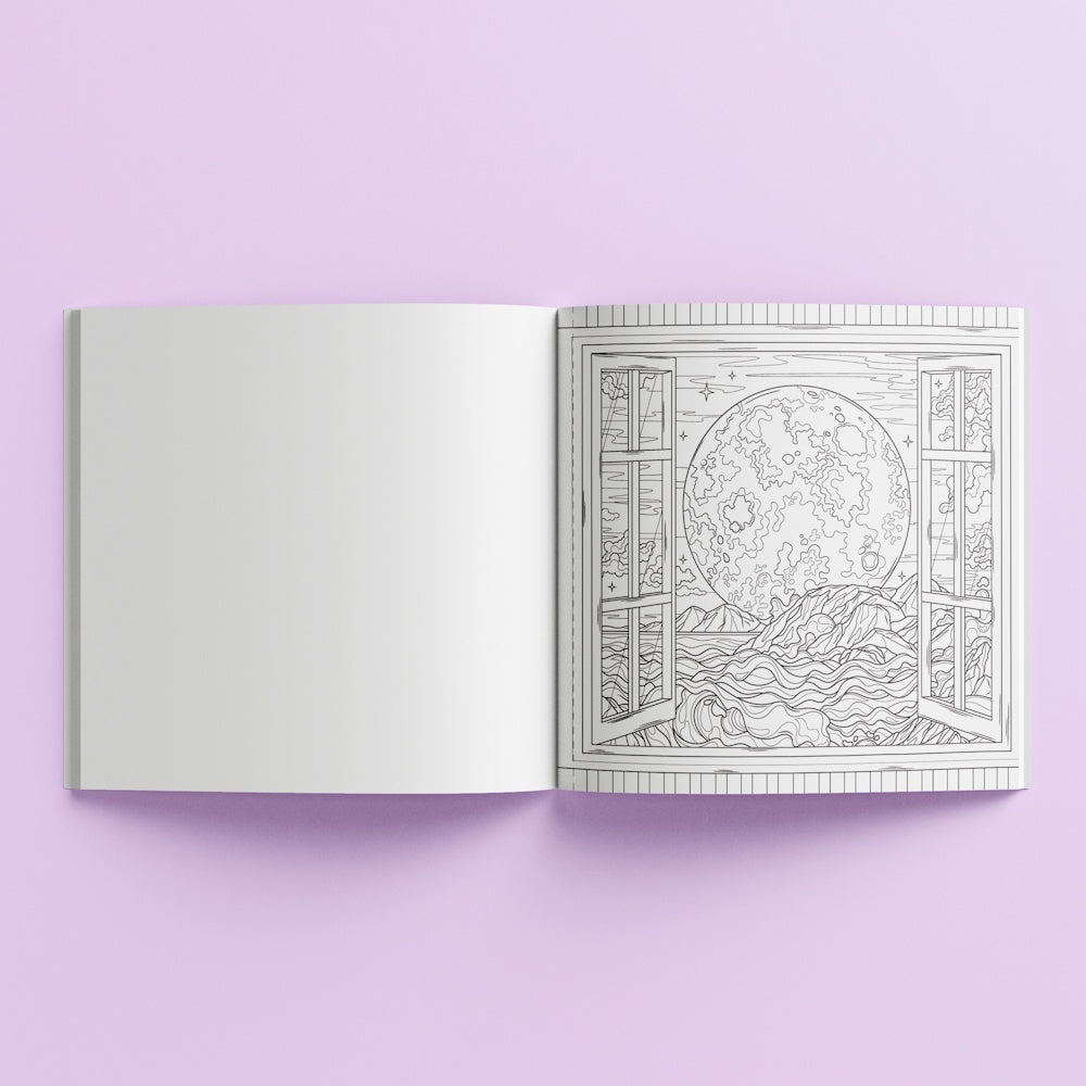 Art Maker Creative Colouring Book - Twilight