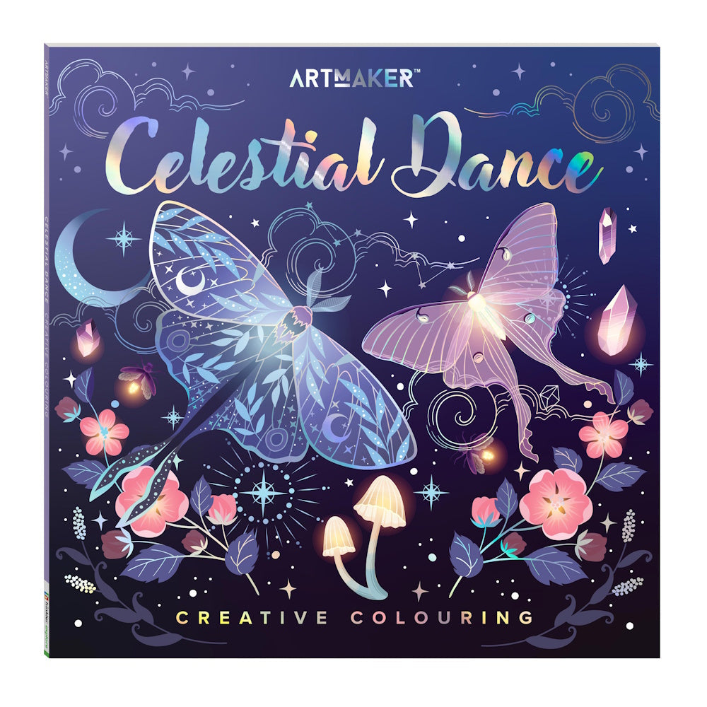 Art Maker Creative Colouring Book - Celestial Dance