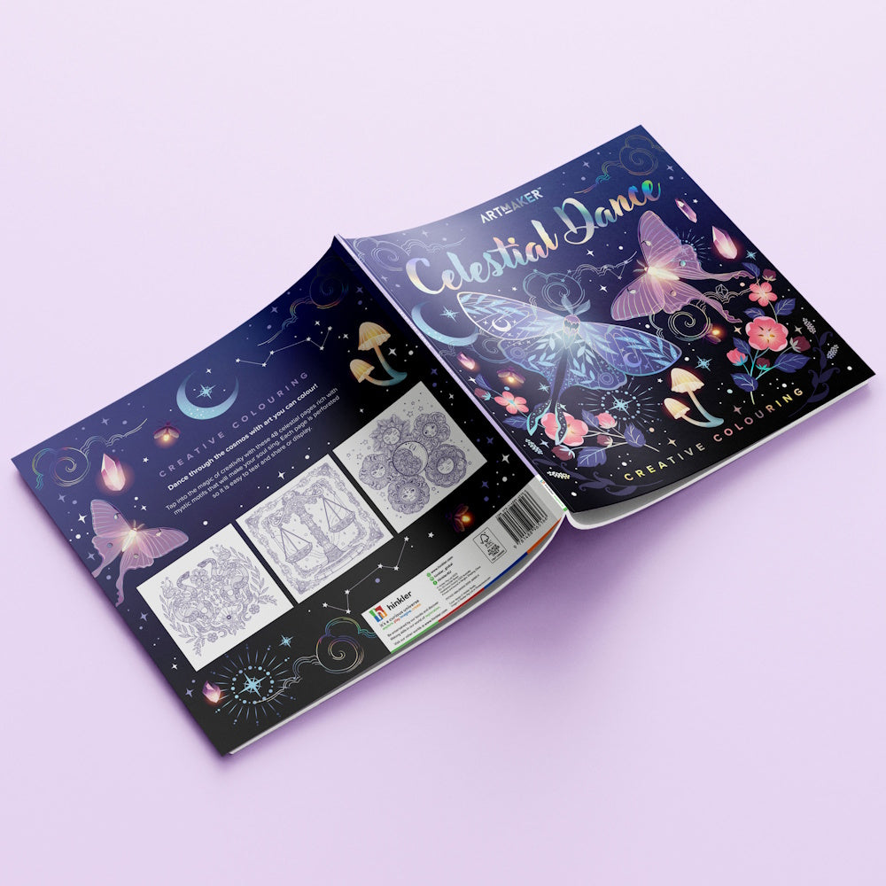 Art Maker Creative Colouring Book - Celestial Dance