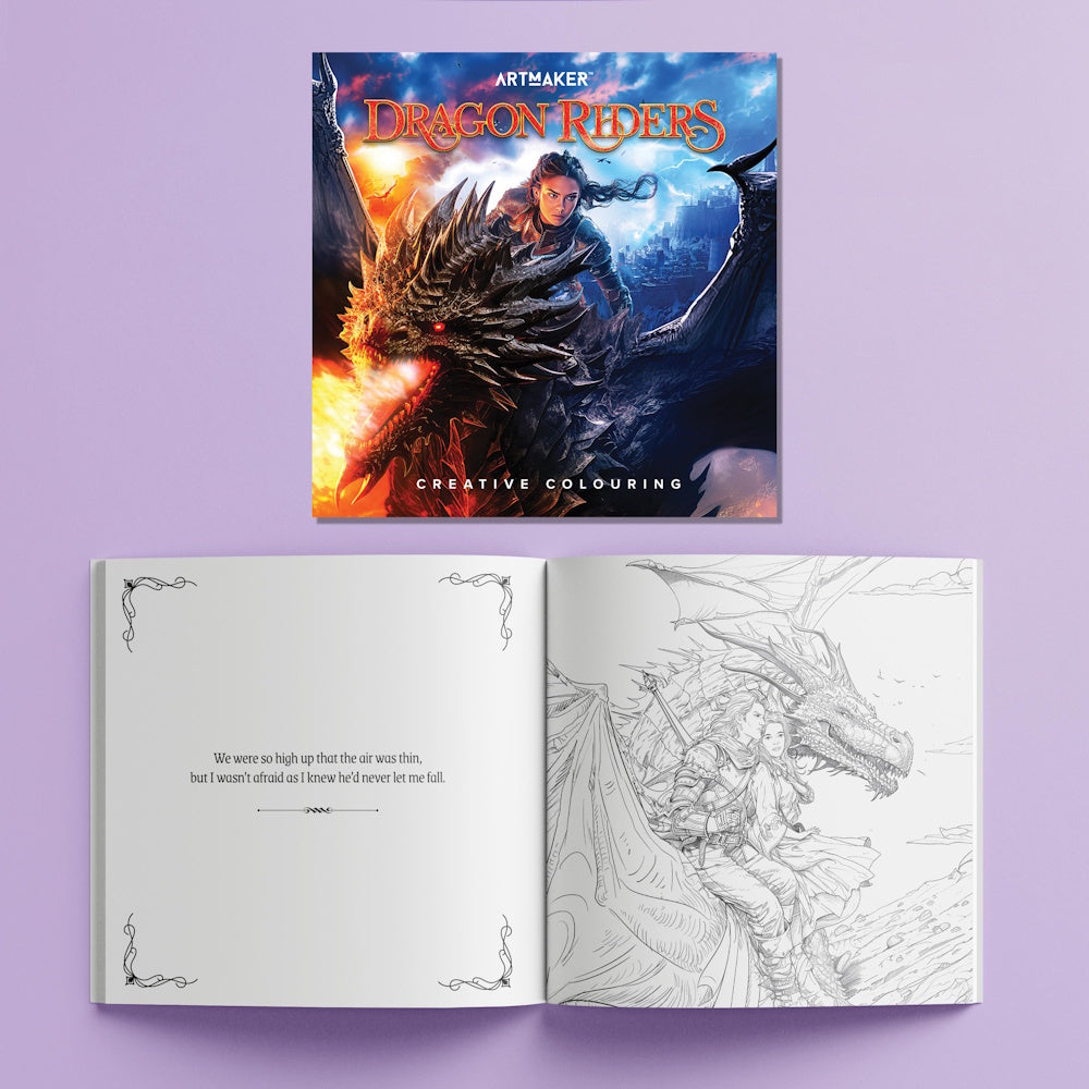 Art Maker Ultimate Romantasy Colouring Kit