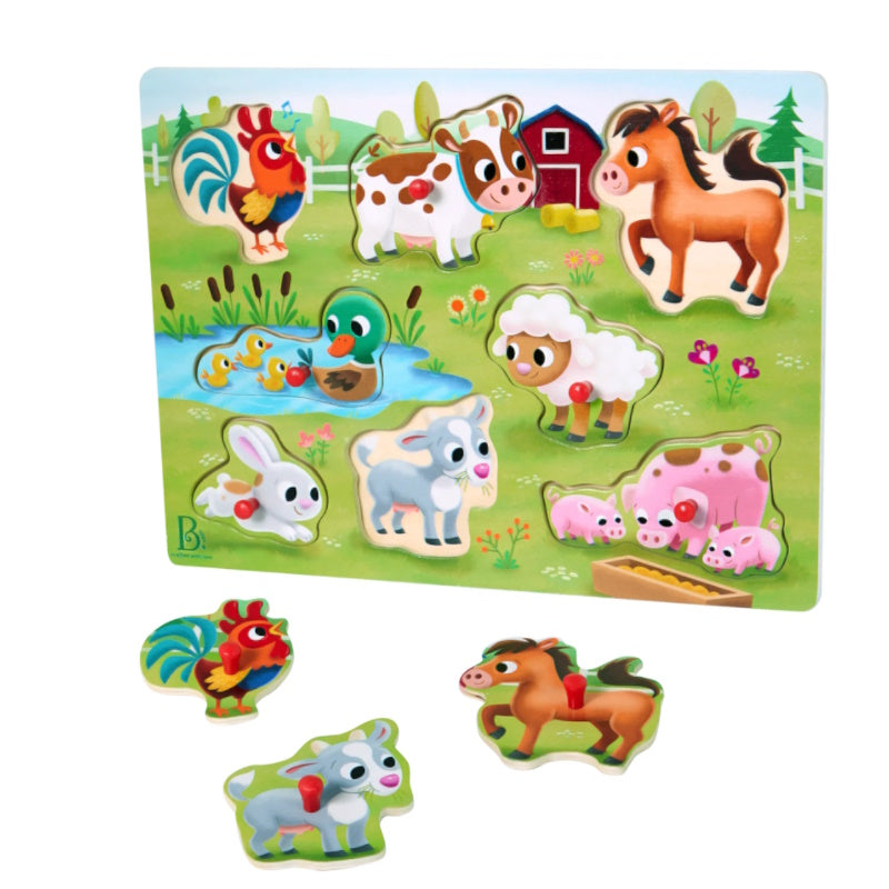 B. Wooden Puzzle - Farm Animal