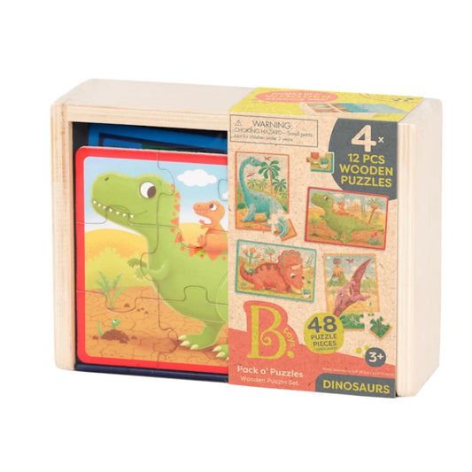 B. Wooden Puzzle - Pack o' Puzzles - Dinosaurs