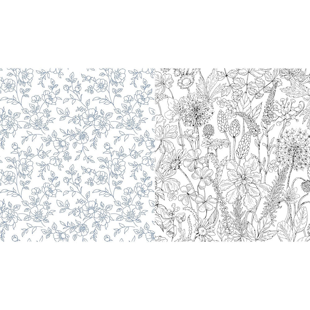 Beautiful Blooms Colouring Book