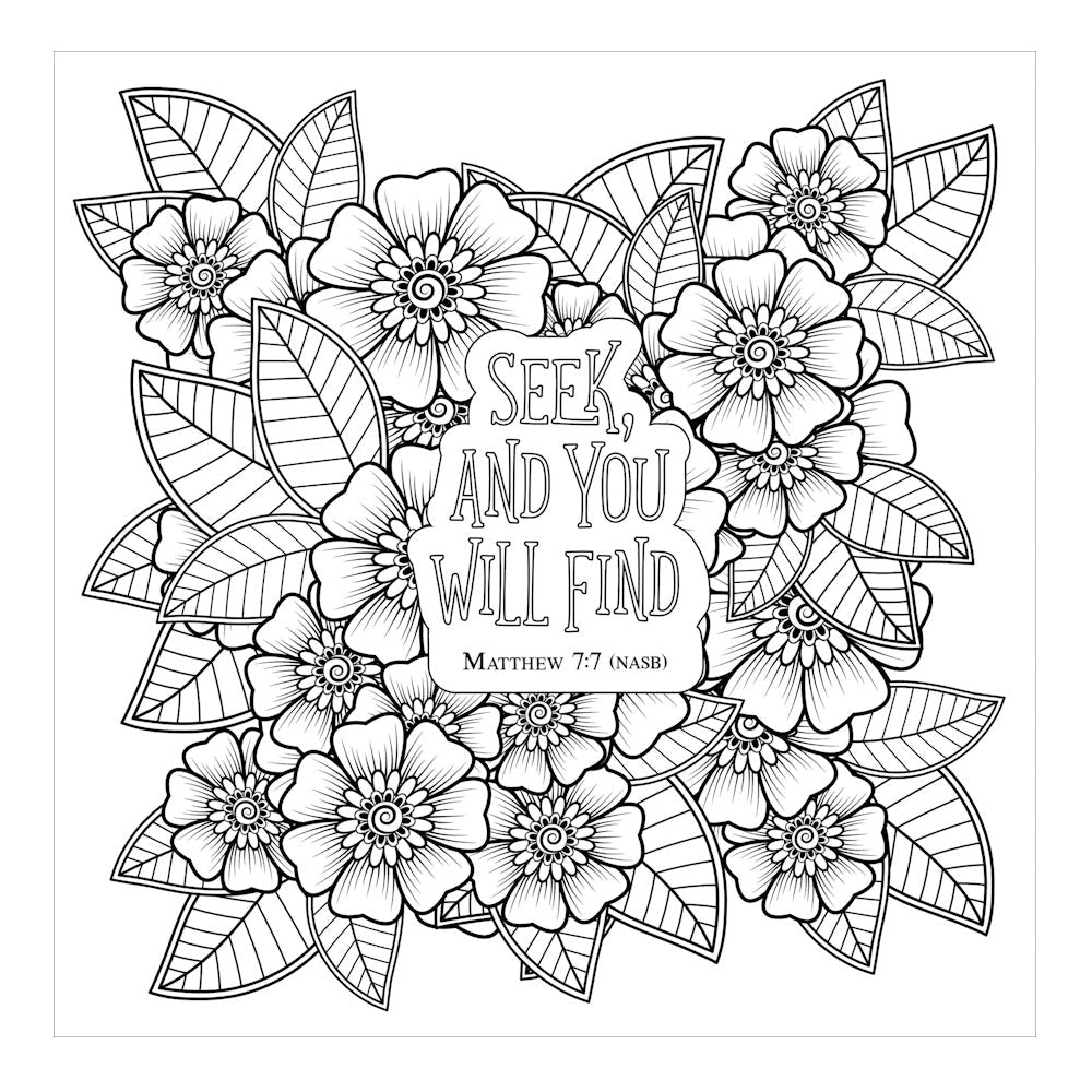 Blessed Artist's Colouring Book