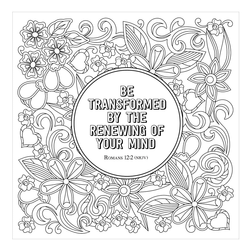 Blessed Artist's Colouring Book