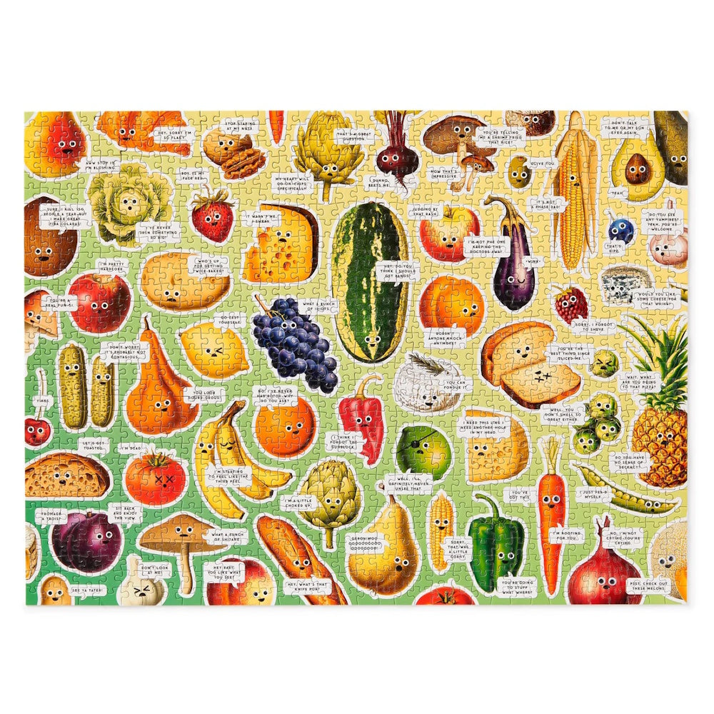 Brass Monkey 1000 Piece Puzzle - Googly Food