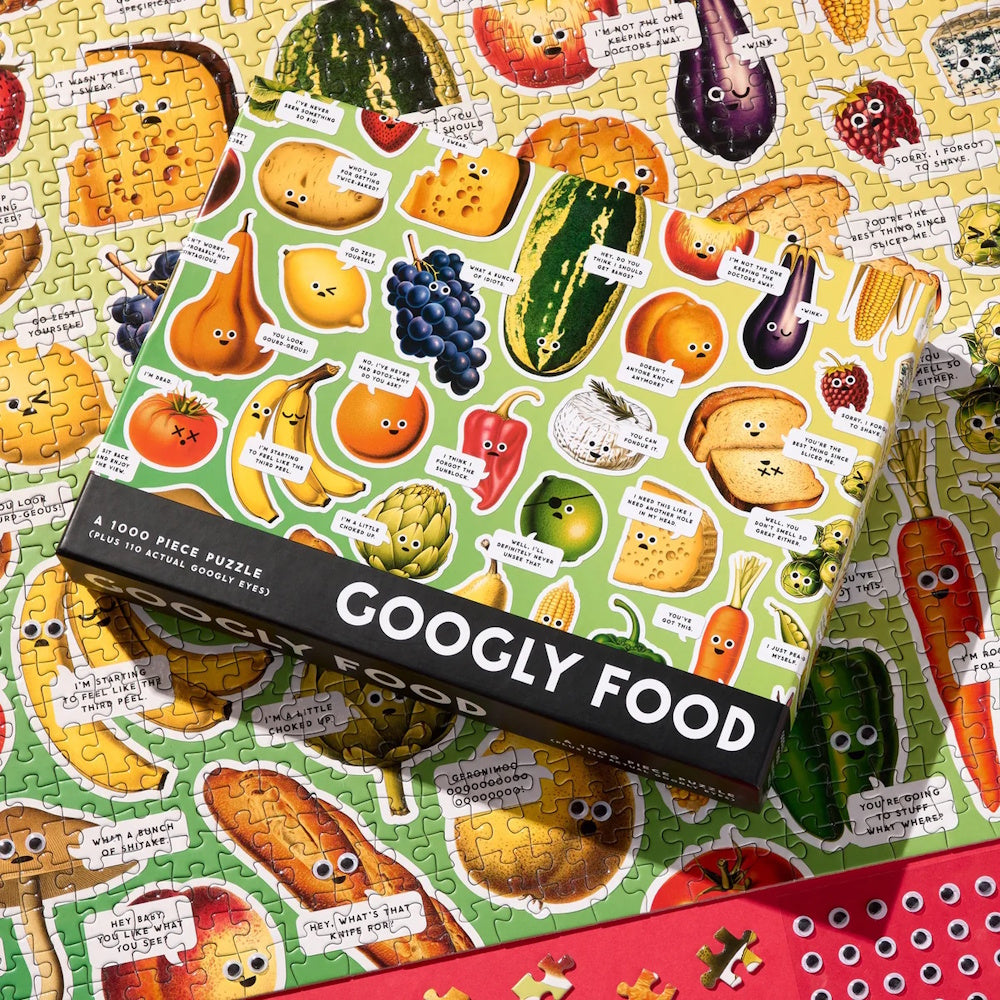 Brass Monkey 1000 Piece Puzzle - Googly Food
