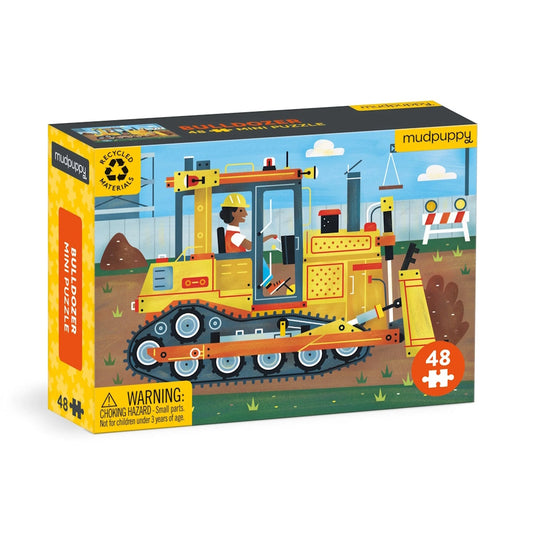 Bulldozer 48 Piece Mini Puzzle