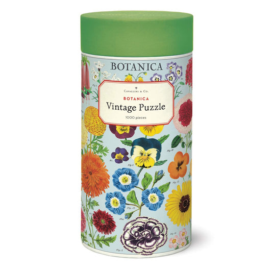 Cavallini 1000 Piece Jigsaw Puzzle - Botanica