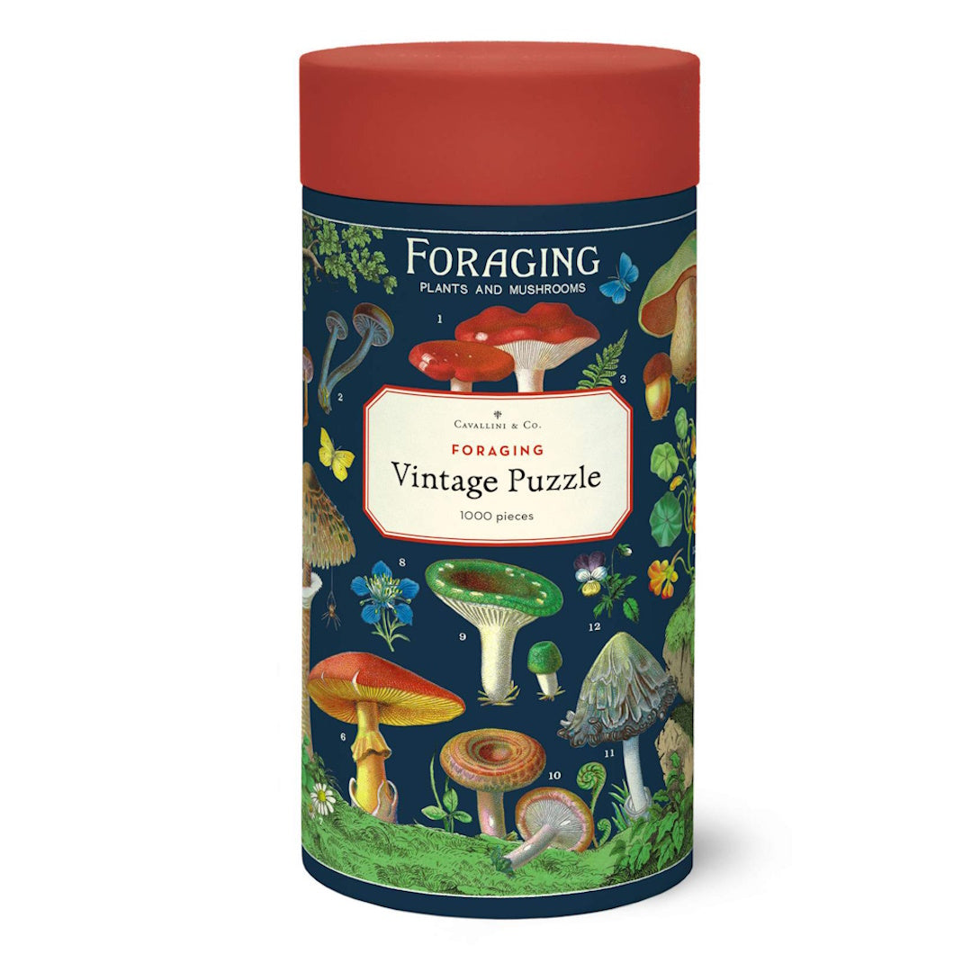 Cavallini 1000 Piece Jigsaw Puzzle - Foraging