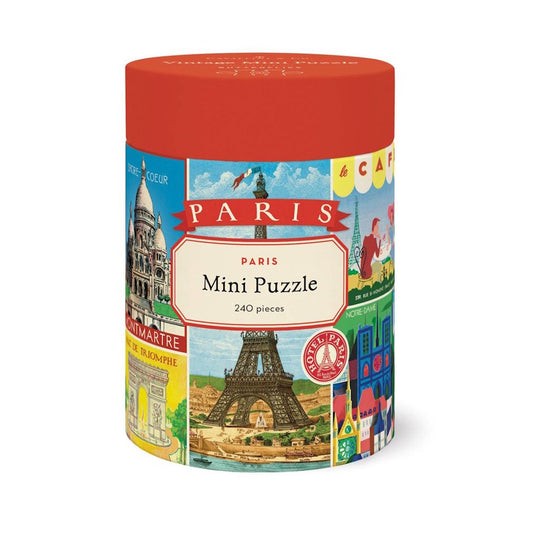 Cavallini 240 Piece Mini Jigsaw Puzzle - Paris
