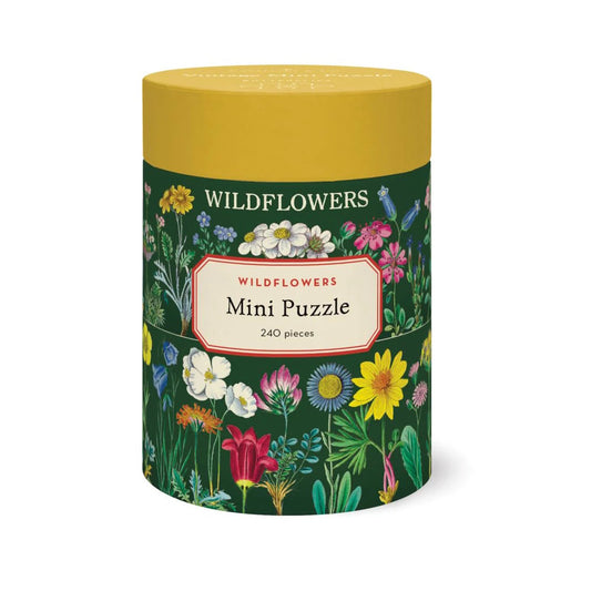 Cavallini 240 Piece Mini Jigsaw Puzzle - Wildflowers