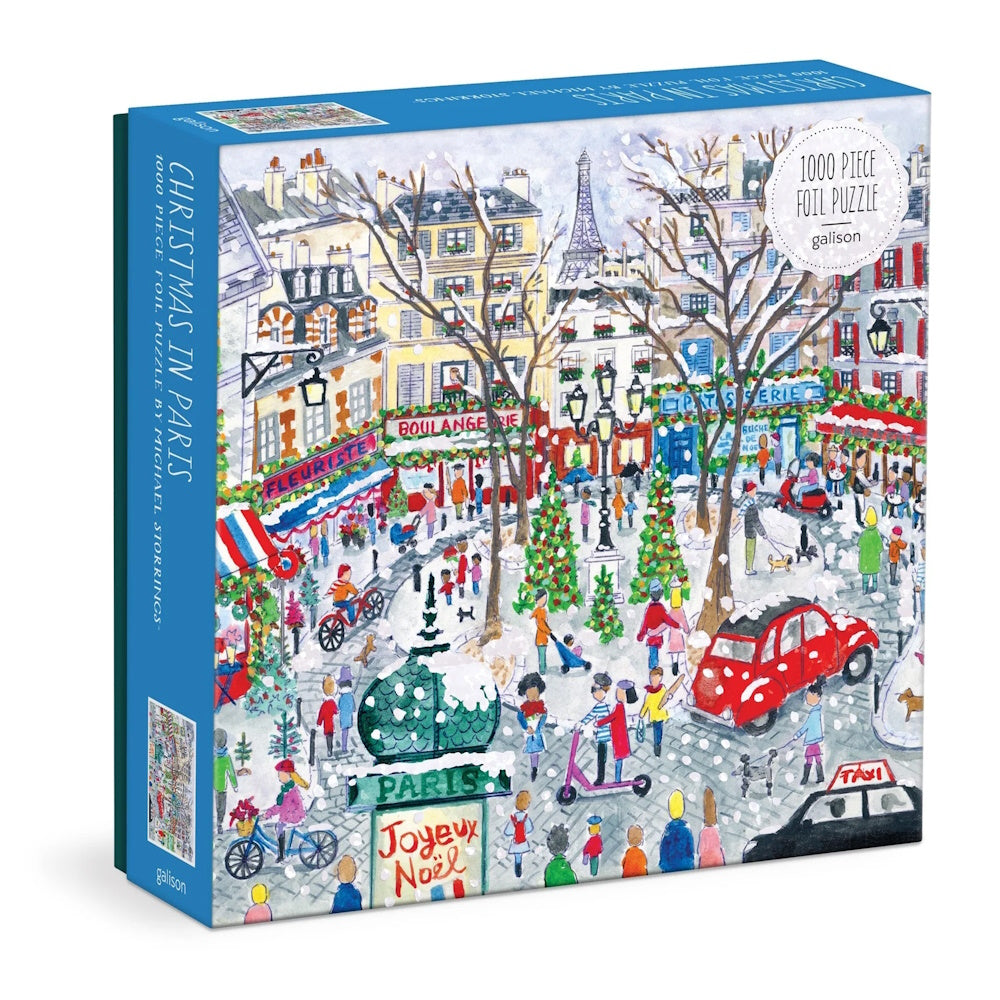 Galison 1000 Piece Jigsaw Puzzle - Christmas in Paris