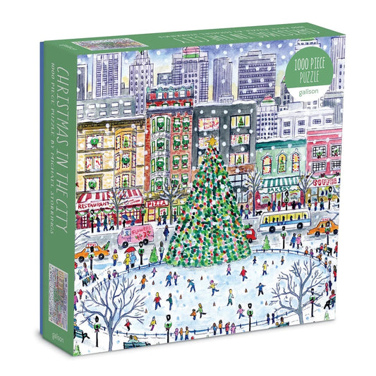 Galison 1000 Piece Jigsaw Puzzle - Christmas in the City