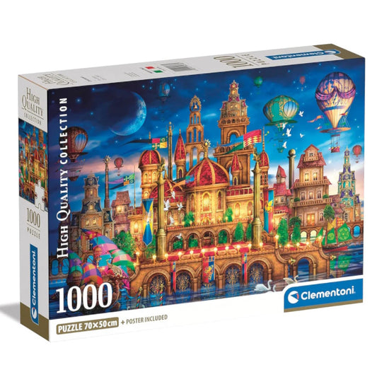 Clementoni 1000 Piece Jigsaw Puzzle - Downtown