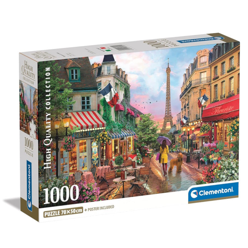 Clementoni 1000 Piece Jigsaw Puzzle - Flowers in Paris