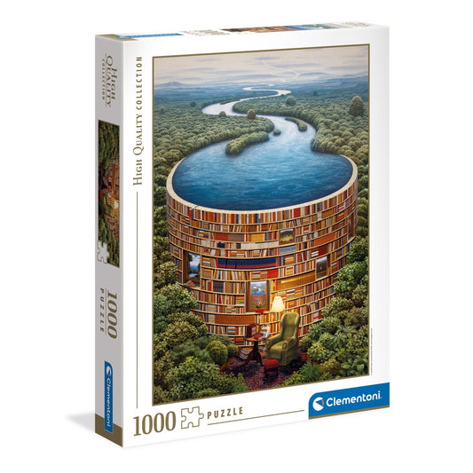 Clementoni 1000 Piece Jigsaw Puzzle - Bibliodame
