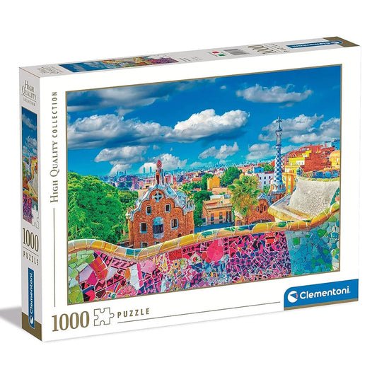 Clementoni 1000 Piece Jigsaw Puzzle - Park Guell, Barcelona