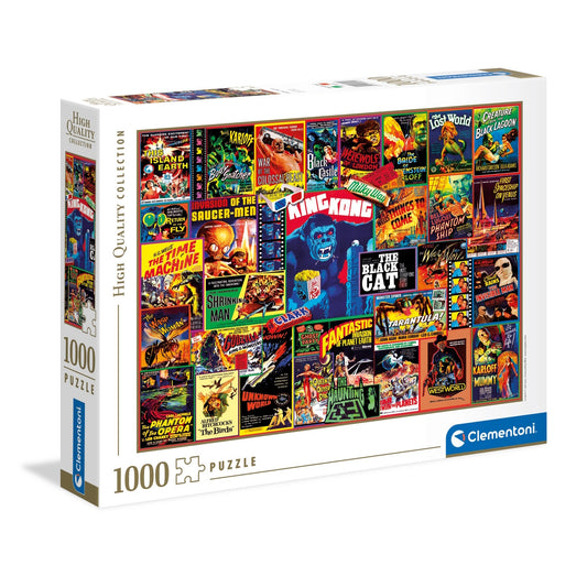 Clementoni 1000 Piece Jigsaw Puzzle - Thriller Classics