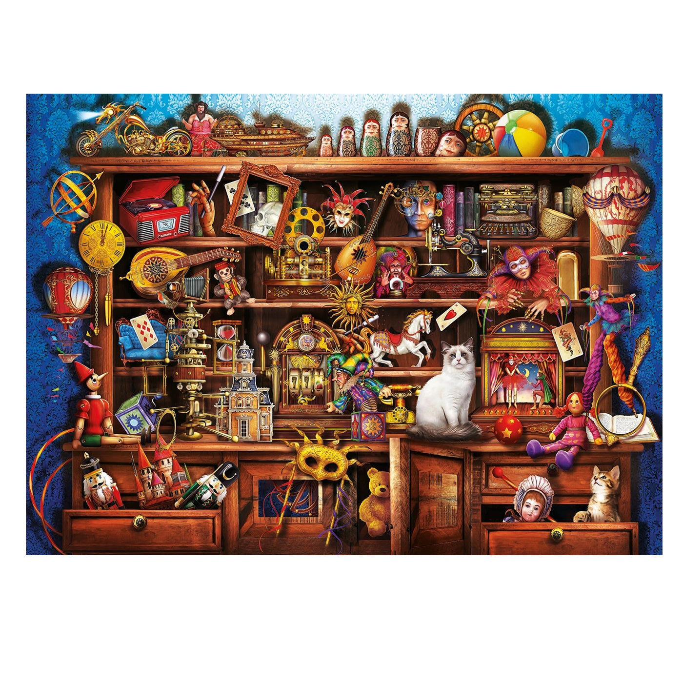 Clementoni Old Toy Shop Puzzle 500 Teile – Erwachsenenpuzzle Made In Italy, Nostalgisches Spielzeugladen-Motiv Clementoni Old Toy Shop Puzzle 500 Teile – Erwachsenenpuzzle Made In Italy, Nostalgisches Spielzeugladen-Motiv