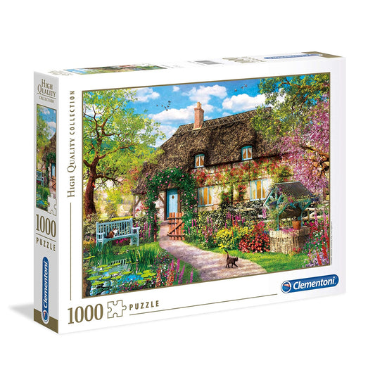 Clementoni 1000 Piece Jigsaw Puzzle - The Old Cottage