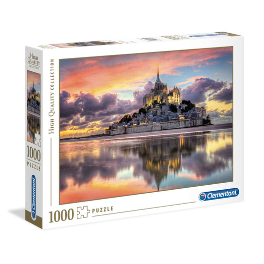 Clementoni 1000 Piece Jigsaw Puzzle - Le Magnifique Mont Saint-Michel