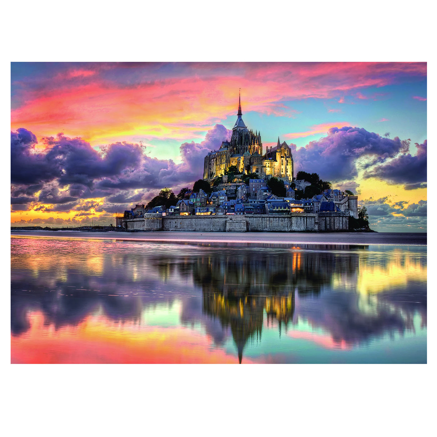 Clementoni 1000 Piece Jigsaw Puzzle - Le Magnifique Mont Saint-Michel