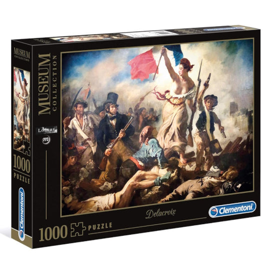 Clementoni Museum Collection 1000 Piece Puzzle - Liberty Leading The People