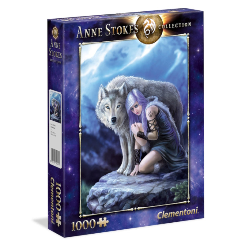 Clementoni 1000 Piece Jigsaw Puzzle - Anne Stokes - Protector