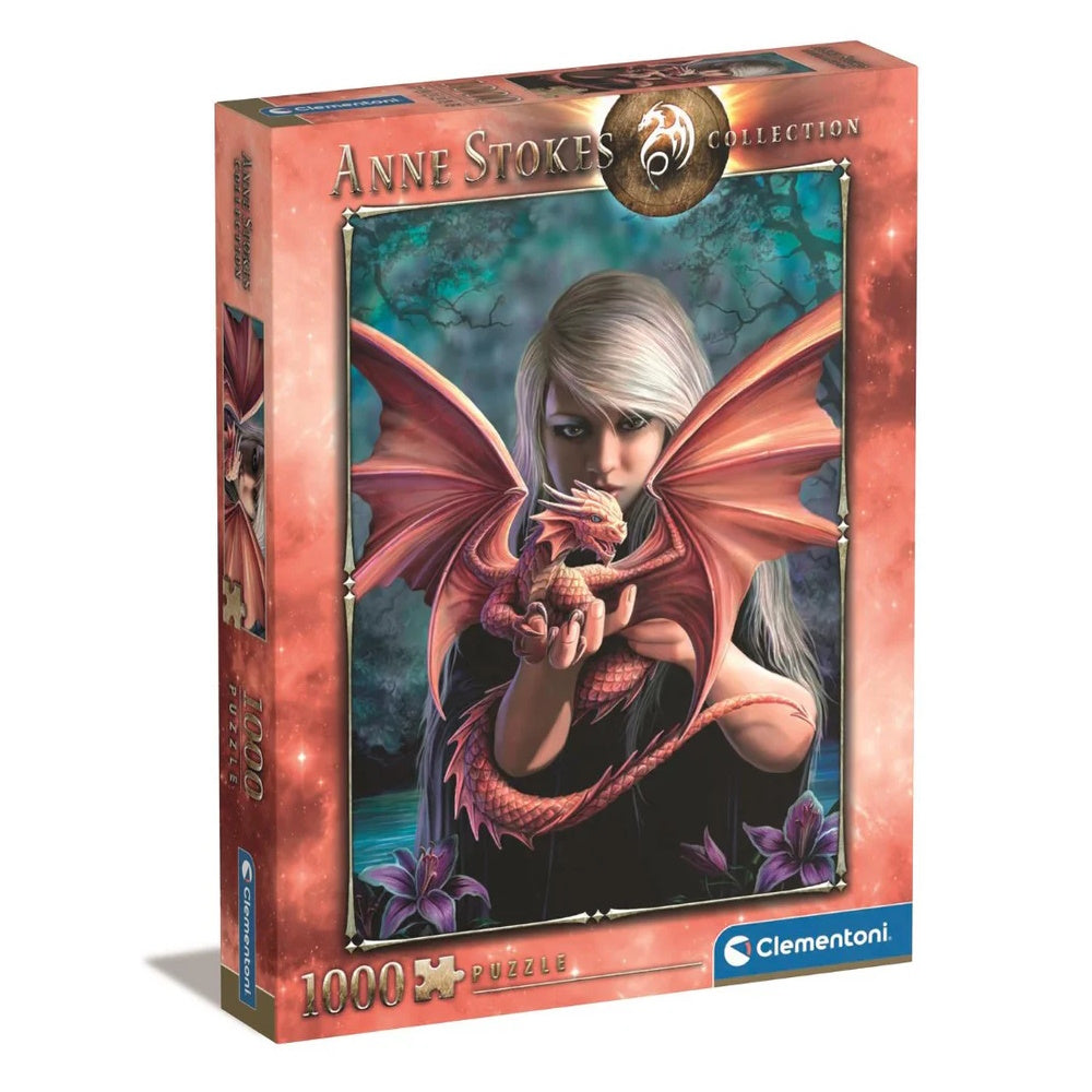 Clementoni 1000 Piece Puzzle - Anne Stokes, Dragonkin