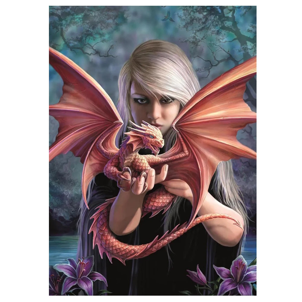 Clementoni 1000 Piece Puzzle - Anne Stokes, Dragonkin