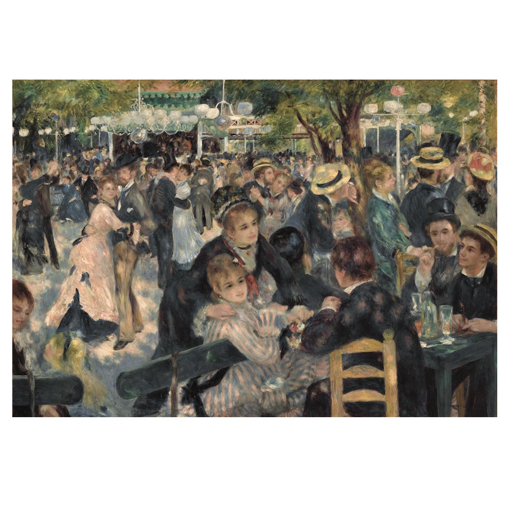 Clementoni Museum Collection 1000 Piece Puzzle - Bal au Moulin de la Galette