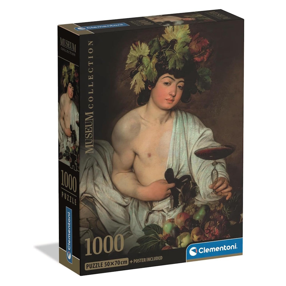 Clementoni Museum Collection 1000 Piece Puzzle - Caravaggio, Bacchus