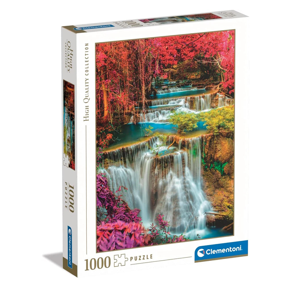 Clementoni 1000 Piece Jigsaw Puzzle - Colourful Thai Falls