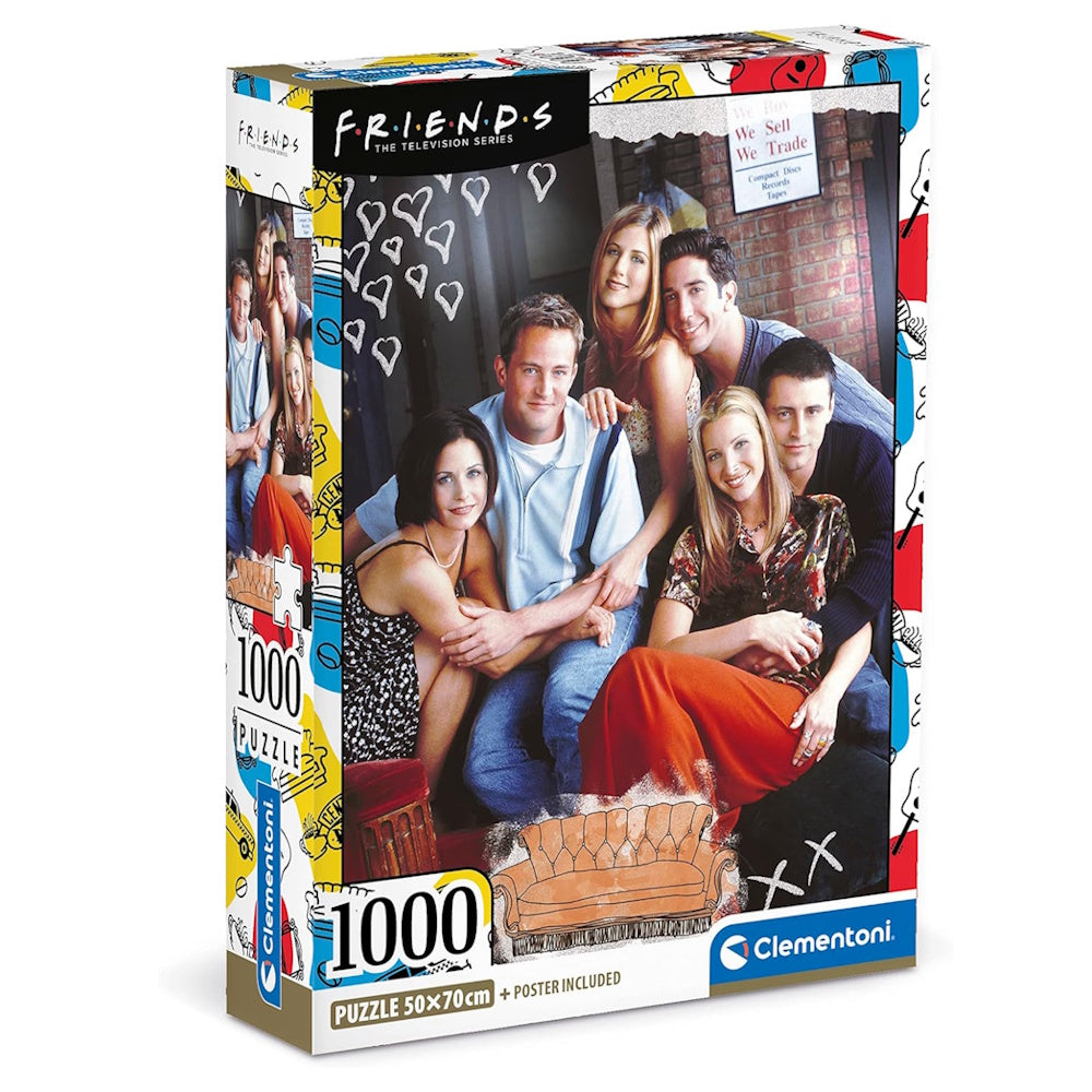 Clementoni 1000 Piece Jigsaw Puzzle - Friends