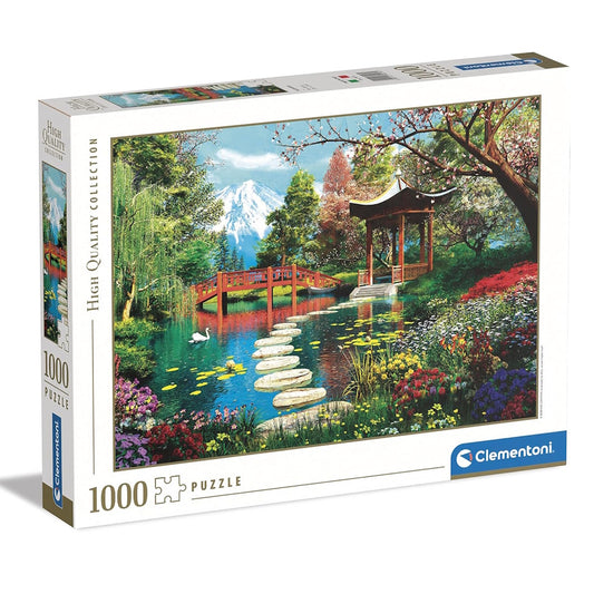 Clementoni 1000 Piece Jigsaw Puzzle - Fuji Garden