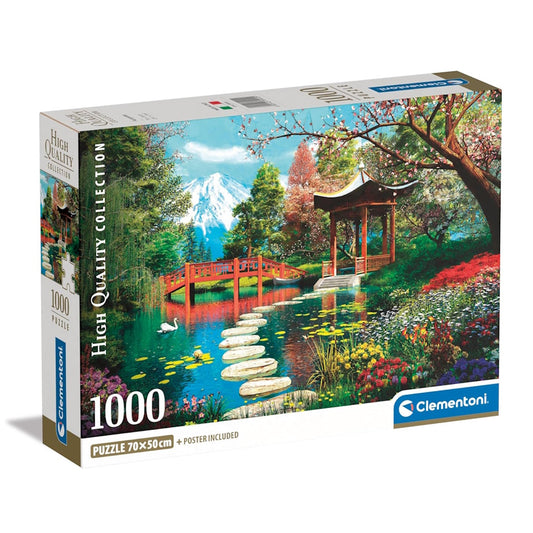 Clementoni 1000 Piece Jigsaw Puzzle - Fuji Garden