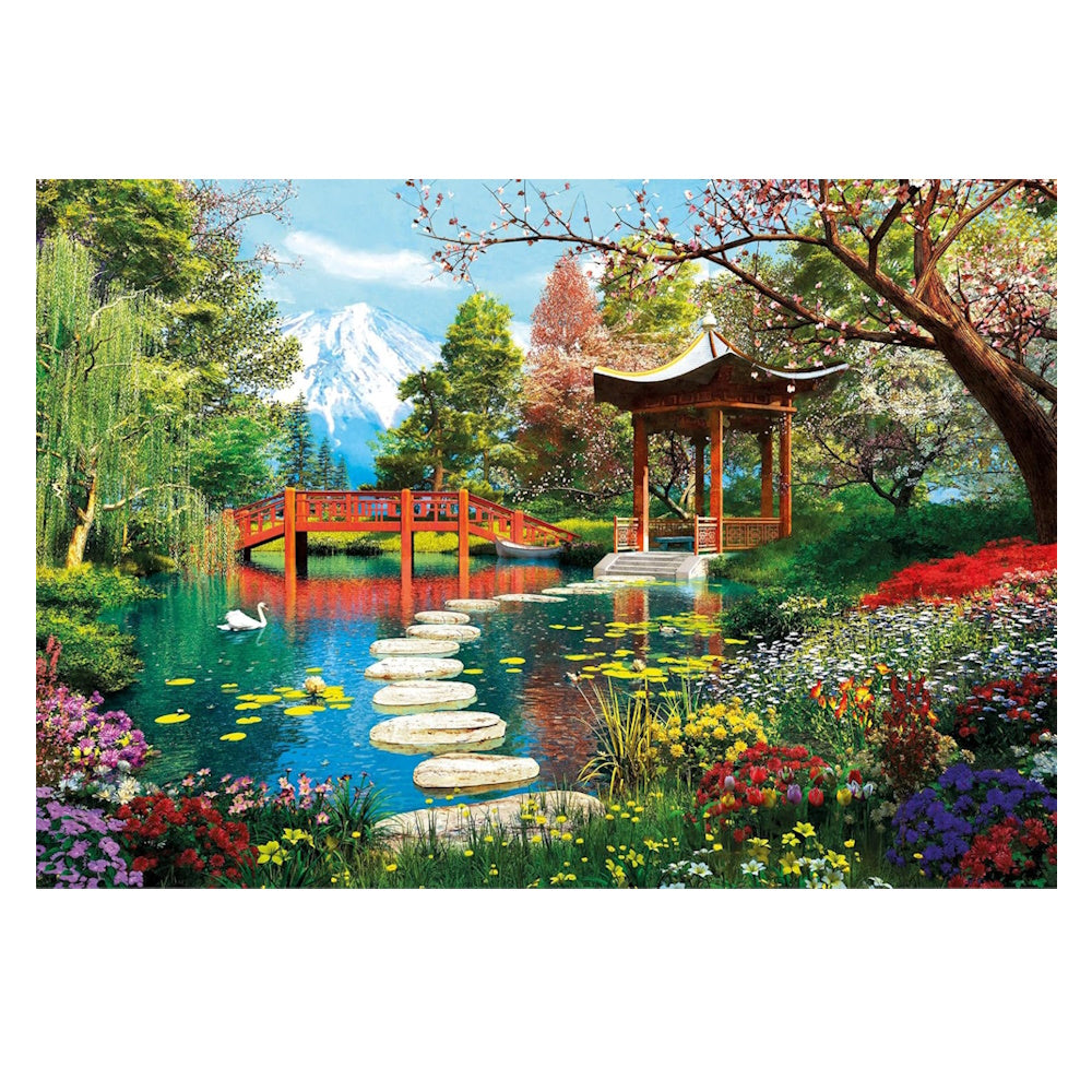 Clementoni 1000 Piece Jigsaw Puzzle - Fuji Garden